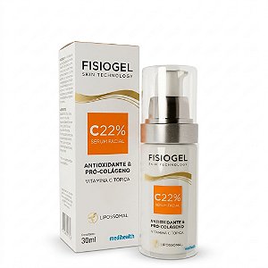 Fisiogel C 22% Sérum Facial 30ml – Vitamina C