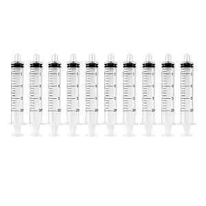 Seringa Descartável 20ml Luer Lock Injex 10 unidades - Injex