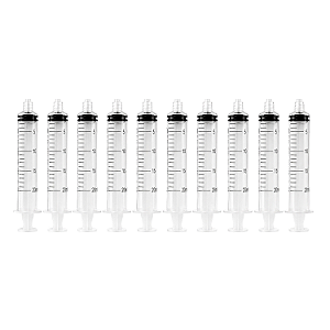 Seringa Descartável 20ml Luer Lock Injex 20 unidades - Injex