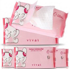 Vivai - Lenço Removedor Calmante Camomila e Aloe Vera 1 Unidade
