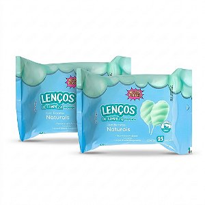 2x Super Poderes - Lenço Limpeza Profunda Algodão Doce