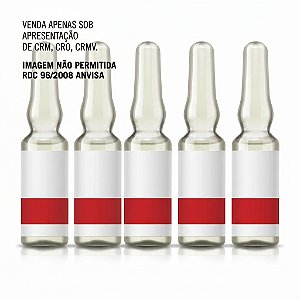 Enzimas Hialuronidase Toskani 1500UI Ampola Caixa com 5 ampolas