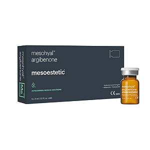 Mesohyal Argibenone Mesoestetic Peptídeos Antirrugas - 5 x 3ml