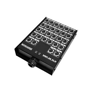 Painel Medusa 28 Vias Xlr Com Conectores Wireconex