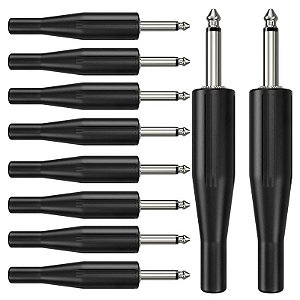 Kit 10 Conectores P10 Mono Wc 181 Wireconex