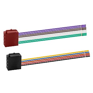 Kit com 10 Chicotes 16 Vias Fêmea (Fic) Storm