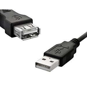 Cabo USB A Macho para USB A Fêmea 2.0 3m Storm