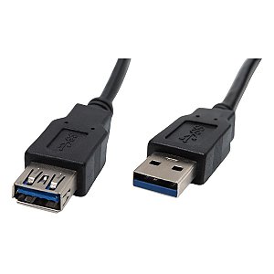 Cabo USB A Macho para USB A Fêmea 3.0 1,8m Storm