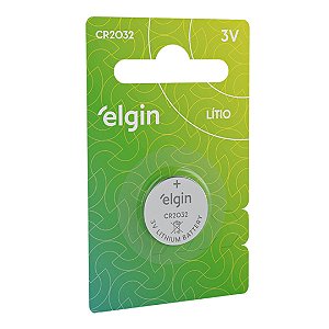 Bateria Cr 2032 Cartela Com 01 Unidade Elgin