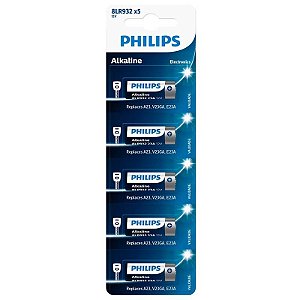 Kit com 5 Baterias 12V (8LR932P5B/59) Philips