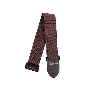 Correia Marrom Nylon NY 10 Basso