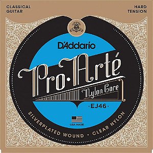 Cordas Para Violão Nylon Pro-arté Nylon Core EJ46 D Addario