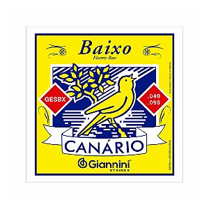 Encordoamento Contrabaixo Canário Gesbx Giannini