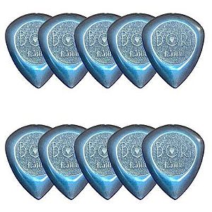 Kit com 10 Palhetas Grl At-r16132 Drip Gota 1,50 Mm (azul) R21017 Bori