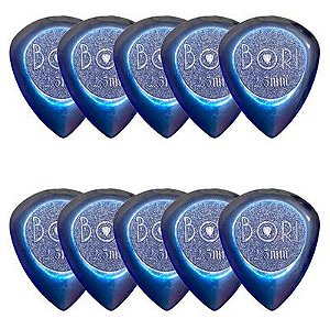 Kit com 10 Palhetas Grl At-r16136 Drip Gota 2,50 Mm (azul) R21019 Bori