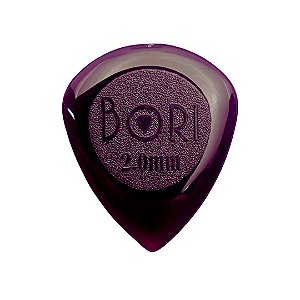 Kit com 10 Palhetas Grl Drip Gota 2,00 Mm (roxo) R23-022 Bori