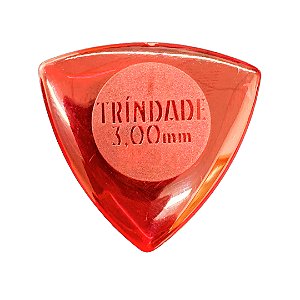 Kit com 10 Palhetas Grl Trindade 3,00 Mm (vermelho) R24-043 Bori