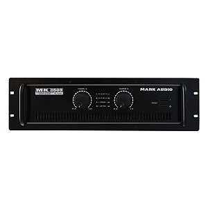 Amplificador Potência 600w Rms Mk3600 Mark Audio