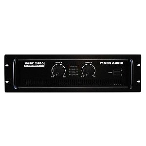 Amplificador De Potência 400 W Rms - Mk 2400 Mark Audio