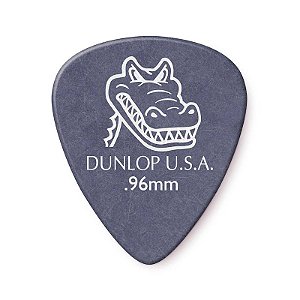 Kit com 6 Palhetas Gator Grip 0,96mm (1813) 417r.96 Dunlop