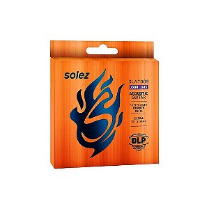 Cordas Para Violão Bronze 85/15 0.009"/0.045" Slatb09 Solez