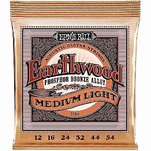 Corda Violão Aço Earthwood Media Leve 12"54" 2146 Ernie Ball