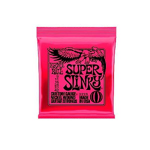Corda Guitarra 09-42 Super Slink Niquel P02223 Ernie Ball