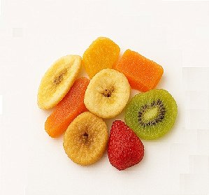 Mix de Frutas Tropicais Desidratadas.