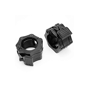 PAR DE PRESILHAS PARA BARRA OLÍMPICA PADRÃO 2” (50mm)