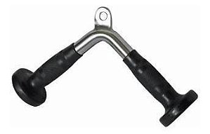 BARRA V TRÍCEPS COM PEGADA REVESTIDA