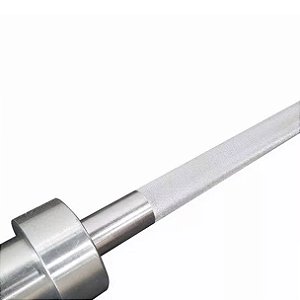Barra Olímpica cromada com buchas - 2,20m - Carga: 270kg