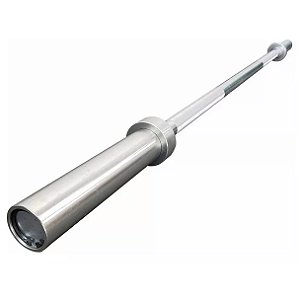 Barra Olímpica cromada com buchas -  2,20m