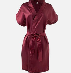 Roby Cetim Manga Curta Marsala