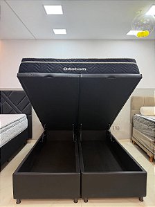 Conjunto baú queen elegant-Molas ensacadas-Ortobom