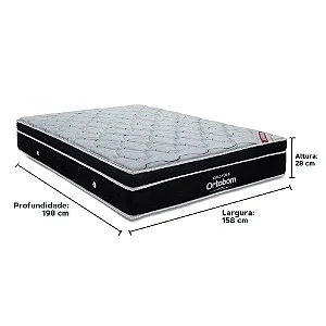Colchão Elegant Queen-Molas ensacadas-Ortobom