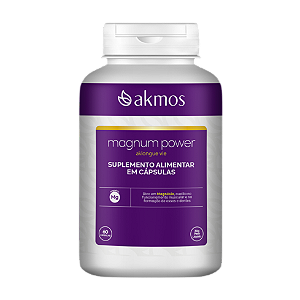 MAGNUM POWER MAGNESIO COMPLETO AKMOS 60 CAPS