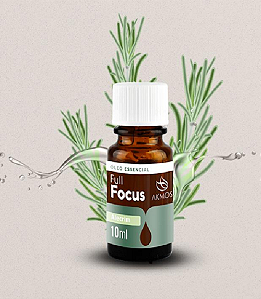 ÓLEO ESSENCIAL ALECRIM FULL FOCUS AKMOS 10 ML