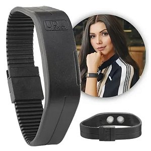 BRACELETE UP POWER PULSEIRA MAGNETICA TERAPEUTICA COM IMAS DE NEODIMIO ORIGINAL PROMO
