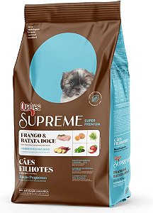 Ração Quatree Supreme Filhotes Raças Pequenas Frango Batata Doce 1KG-3KG-10KG-15KG