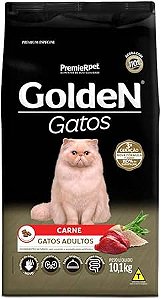 Ração Golden Gatos adulto carne 3KG - 10KG