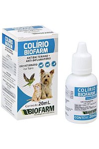 Colírio Biofarm Antibacteriano e Anti-inflamatório 20ml