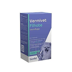 Vermifugo Vermivet Filhote Biovet 20 ml