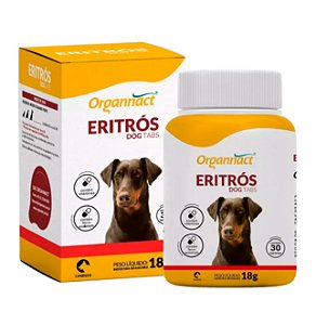 Eritrós Dog Tabs para Cães 30 Tabletes