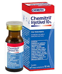 Chemitril Injetável 10% 10ML