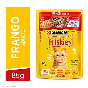 Sachê Friskies Frango ao Molho - 85g