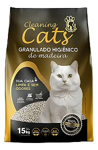 Granulado De Madeira Cleaning Cats 20KG / 10KG / 2KG