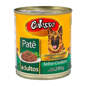 Patê Colosso Adulto Sabor Cordeiro 280G