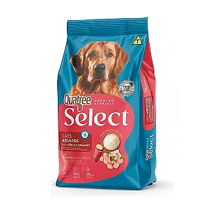 Ração Quatree Select Adultos Médias e Grandes Frango e Arroz