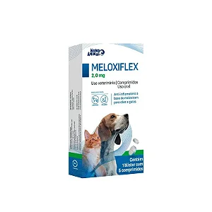 Meloxiflex 2MG Com 5 Comprimidos (Meloxicam)