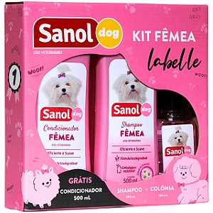 Kit Banho Sanol Dog - Labelle